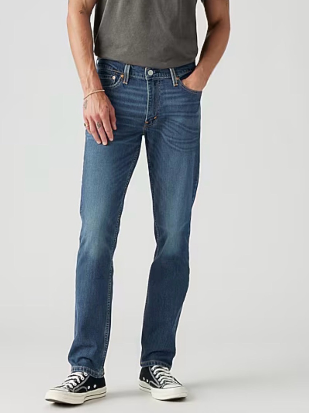 Levi’s Men's Classic Straight Leg Jeans - Dark Blue 511